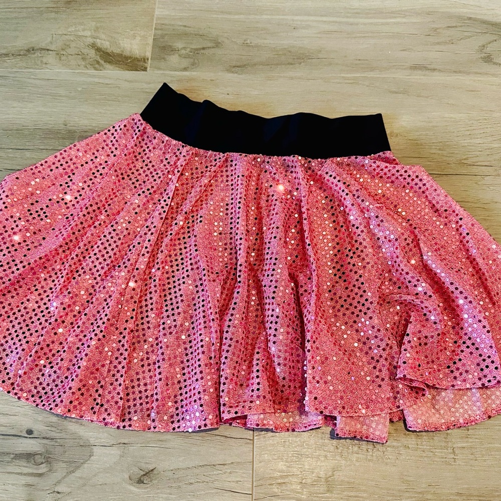 Sparkle Skirts Like New Running Golf Glitter Sequin Skirt - Medium Pickleball